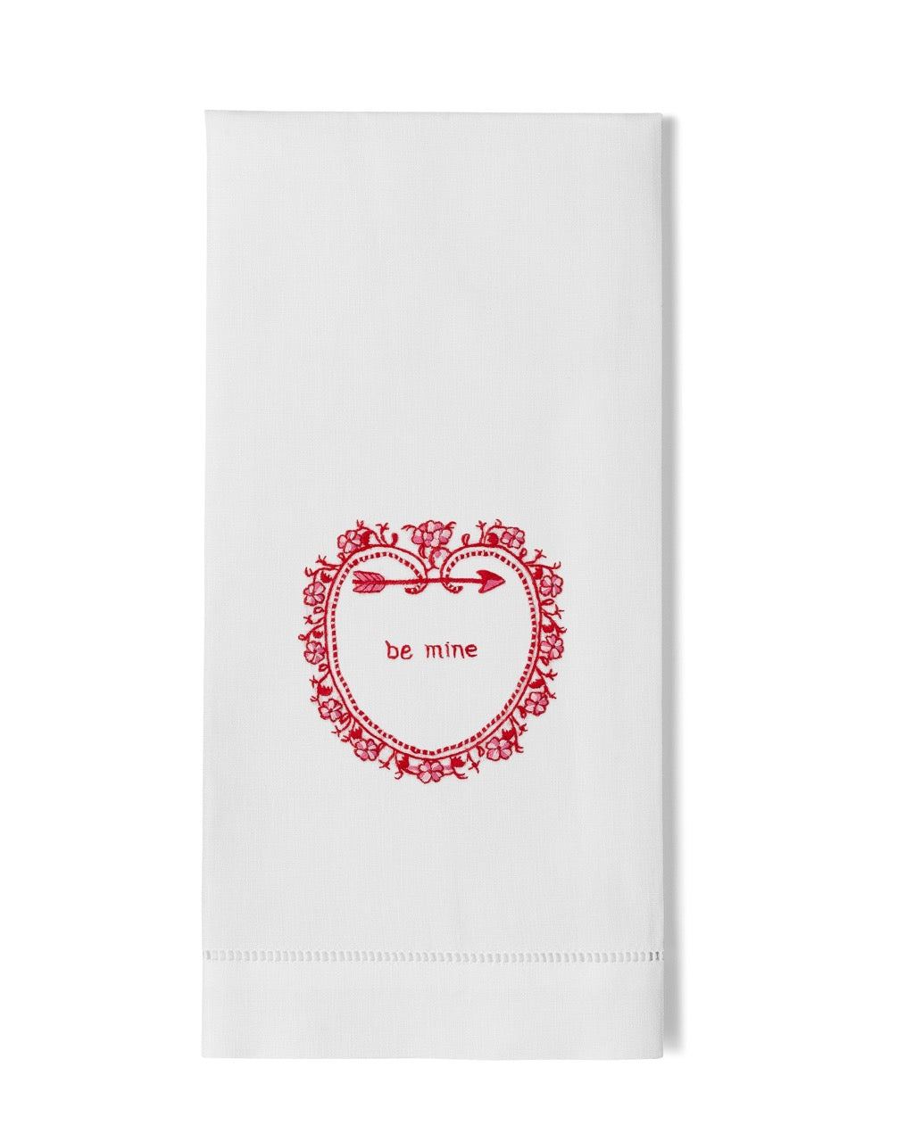 Image Of Henry Handwork Be Mine hand towel.