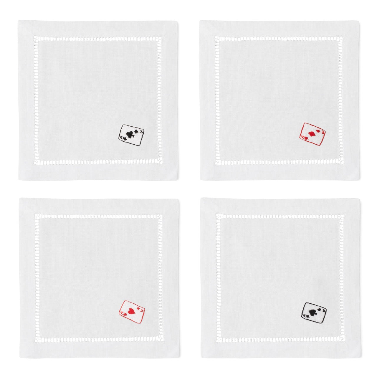 Image Of Henry Handwork Cards cocktail napkins.