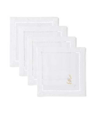 Photo of the Champagne Celebration  | Cocktail Napkins, Set of 4 ensemble.