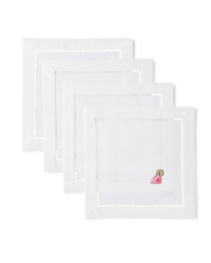 Photo of the Cosmopolitan | Cocktail Napkins, Set of 4 ensemble.