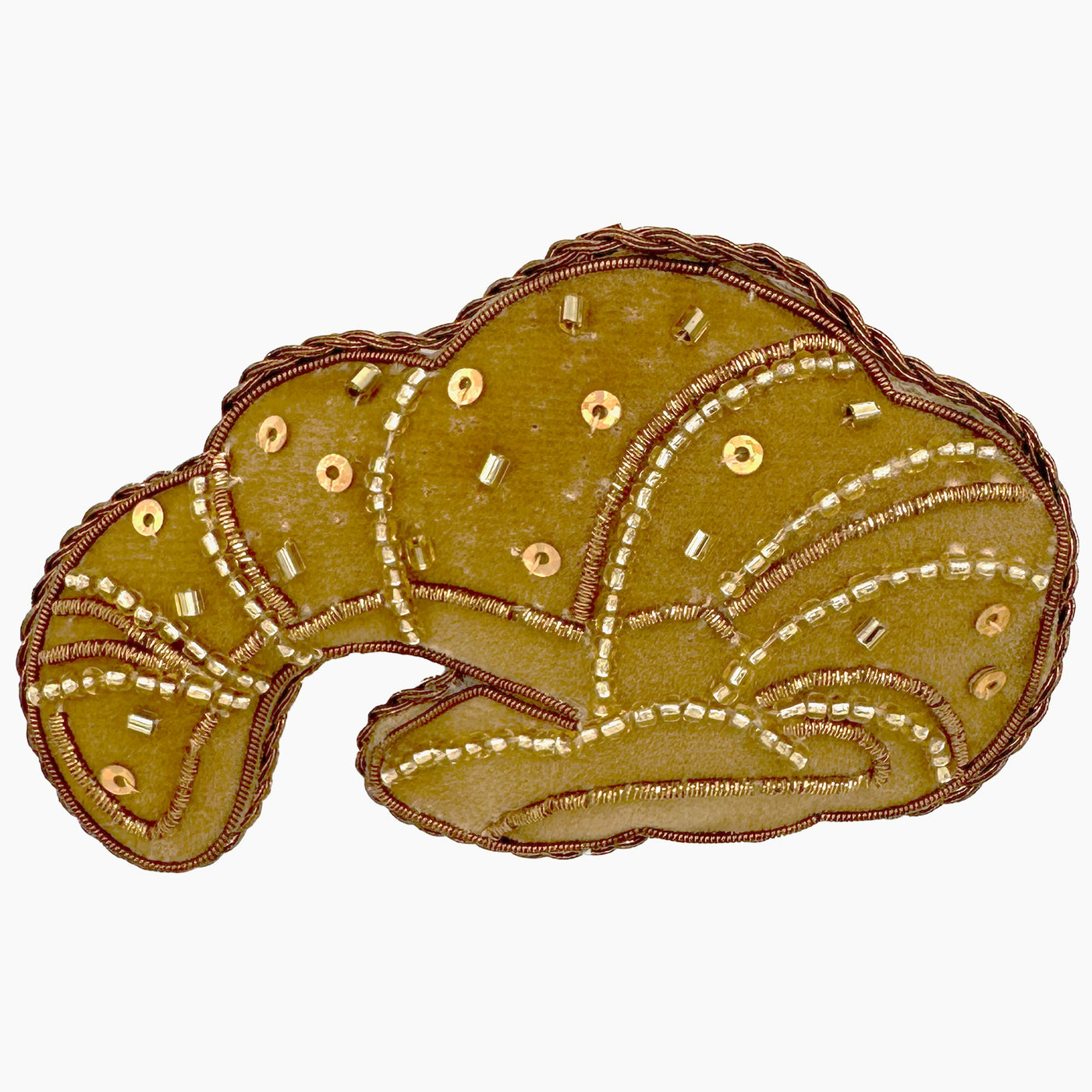 Croissant Ornament