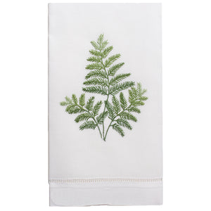 Photo of the Fern | Guest Towel ensemble.