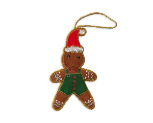 Photo of the Gingerbread Man | Ornament ensemble.