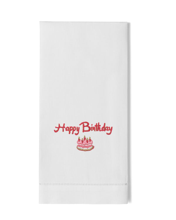 Photo of the Happy Birthday | Guest Towel ensemble.