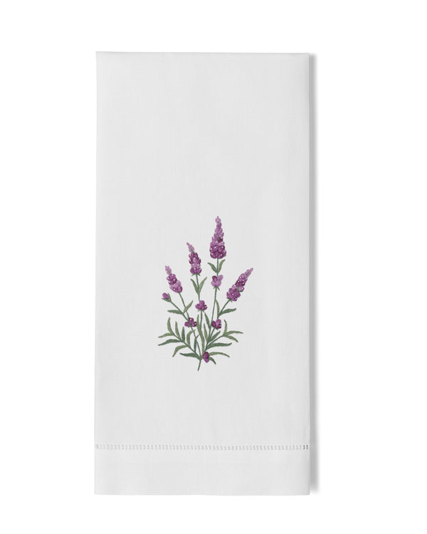 Photo of the Lavender Botanical | Guest Towel ensemble.