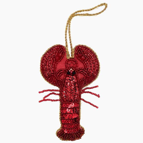 Photo of the Lobster Ornament ensemble.