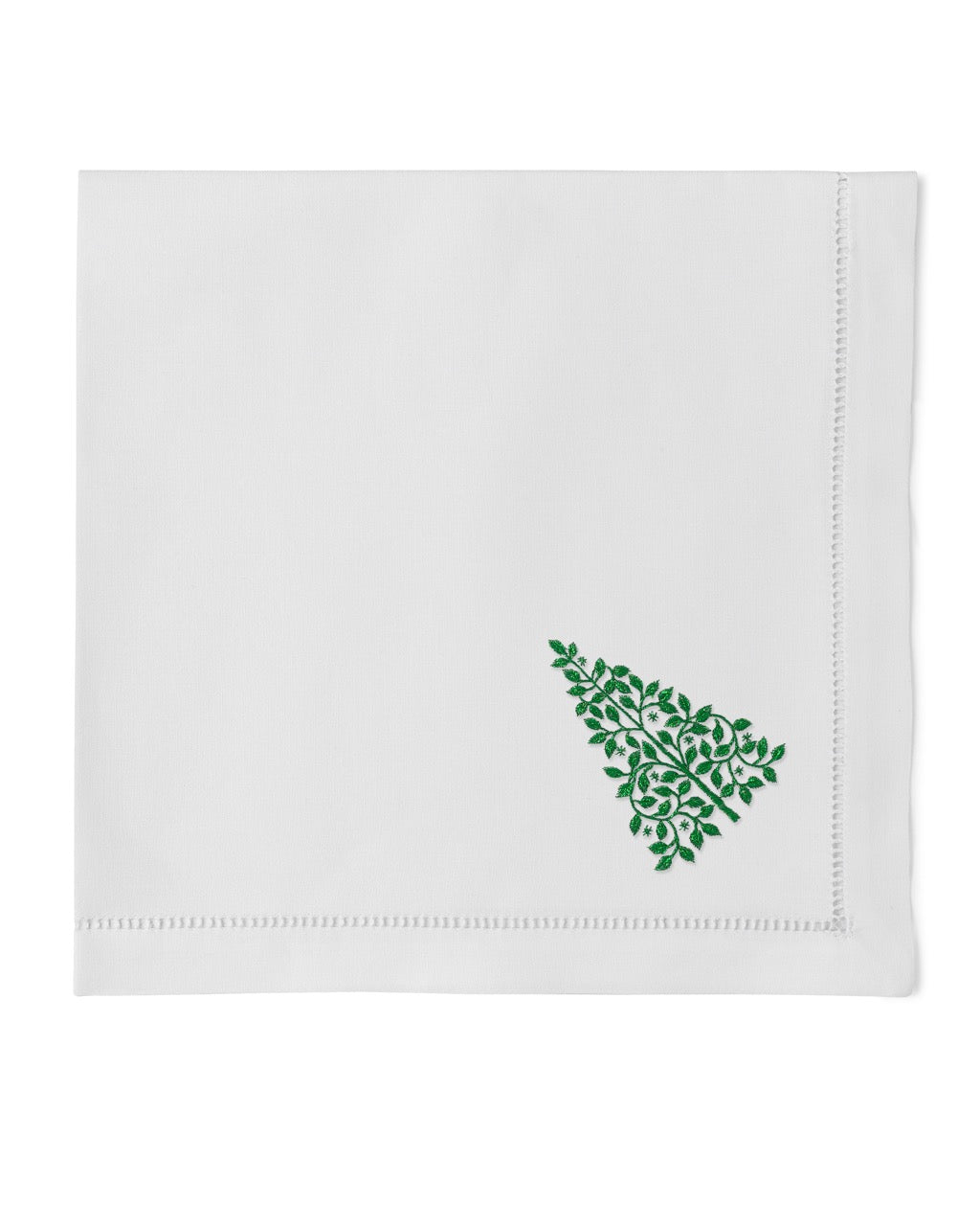 Image of Henry Handwork MOD TREE GREEN napkin.