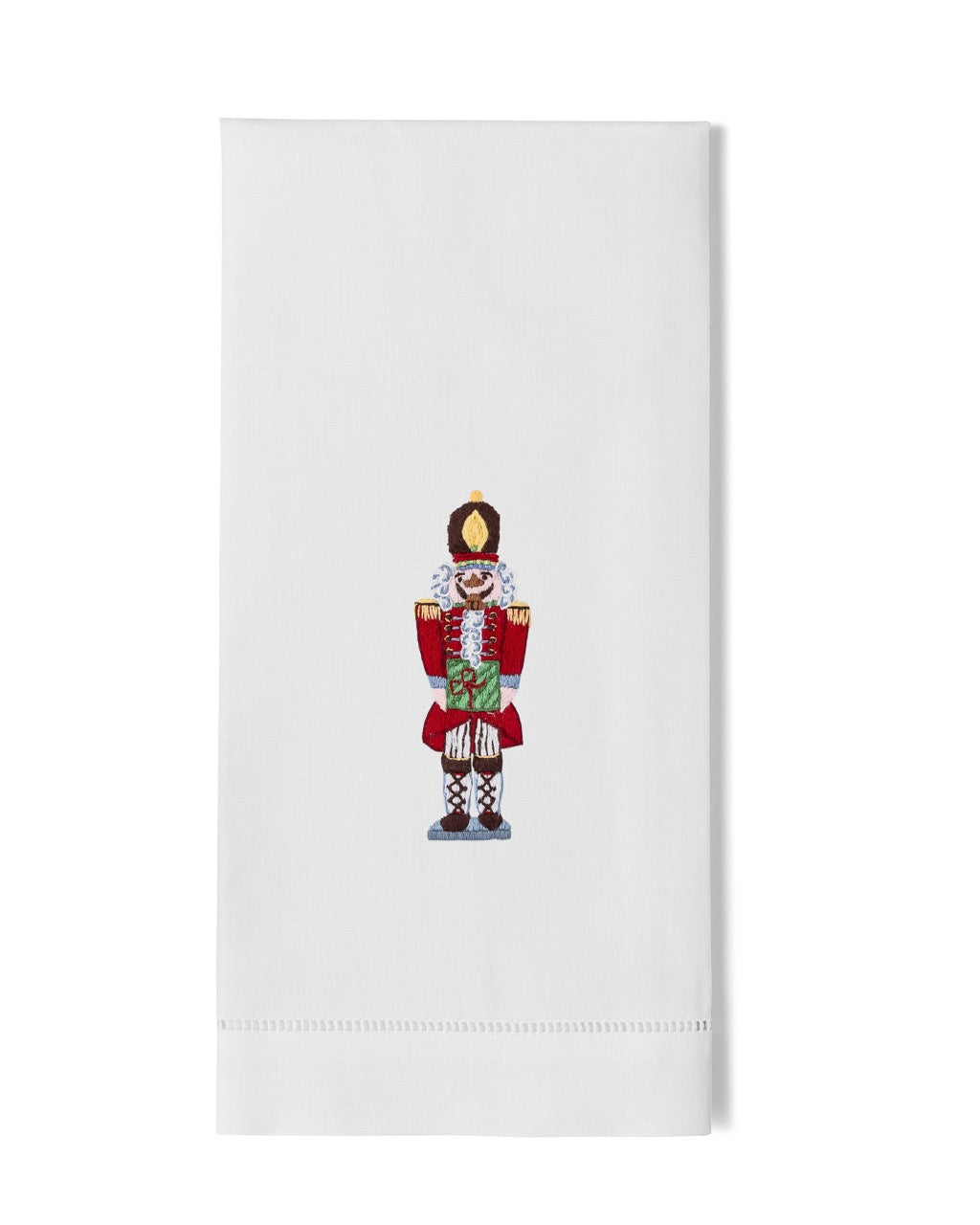 Image Of Henry Handwork Nutcracker hand towel.