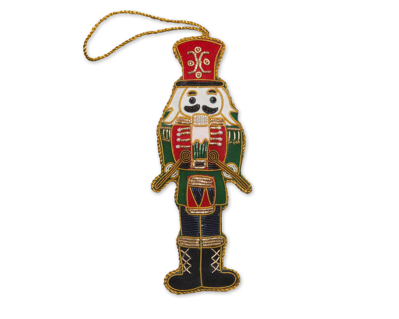 Image of Henry Handwork Nutcracker Ornament.