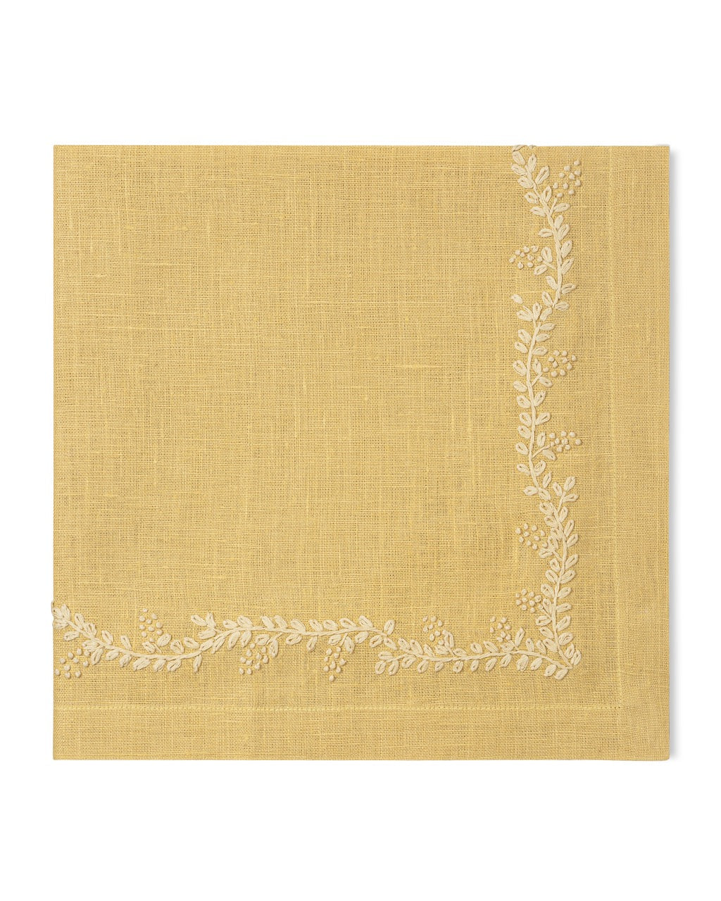 Henry Handwork Prism Vine Dinner Napkin - Thumbnail 3