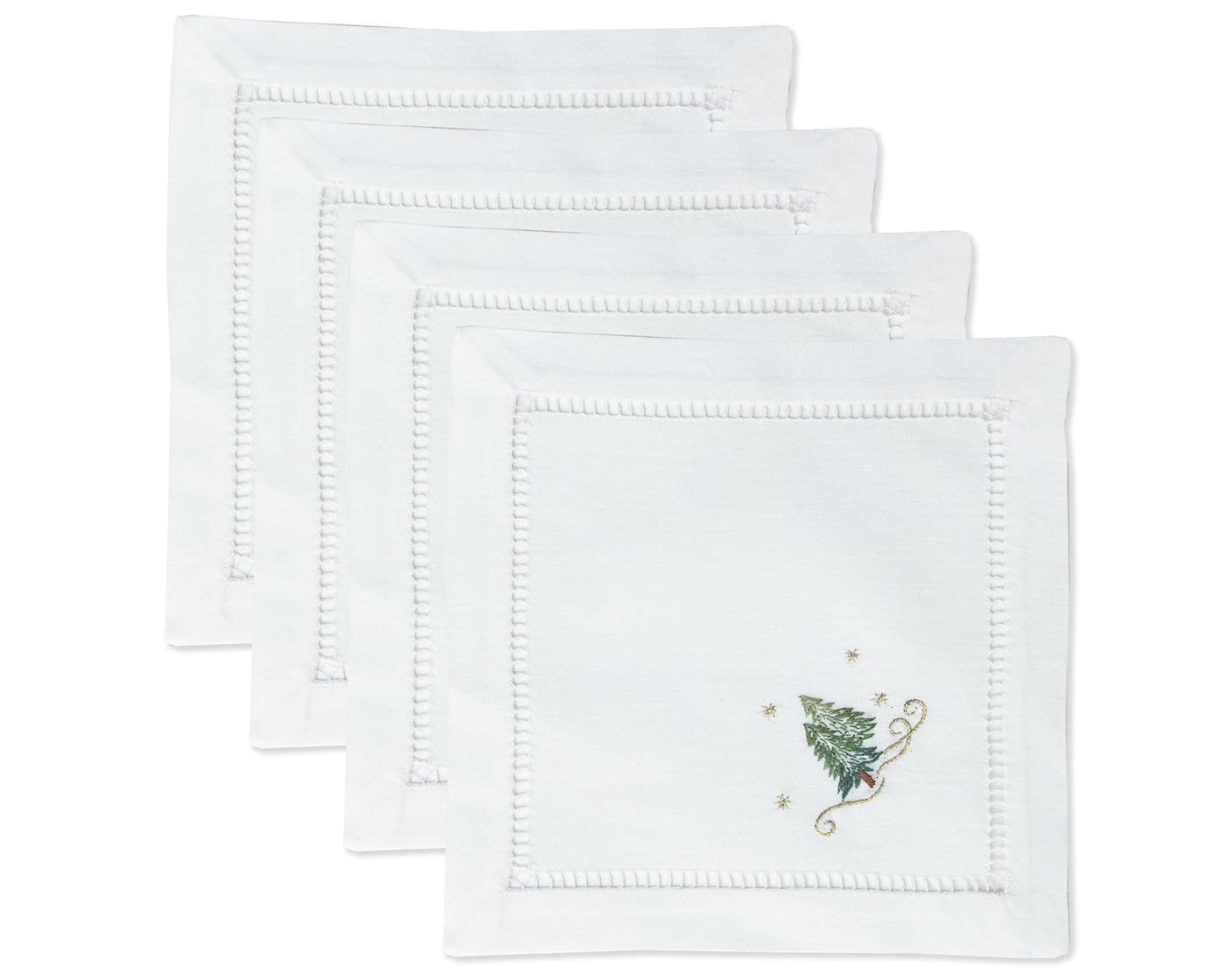 Pine Trees | Cocktail Napkins, Set of 4