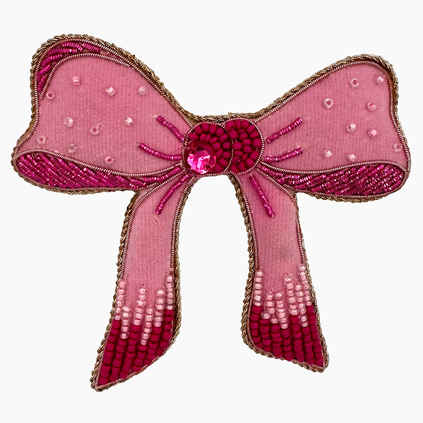 Pink Bow Ornament