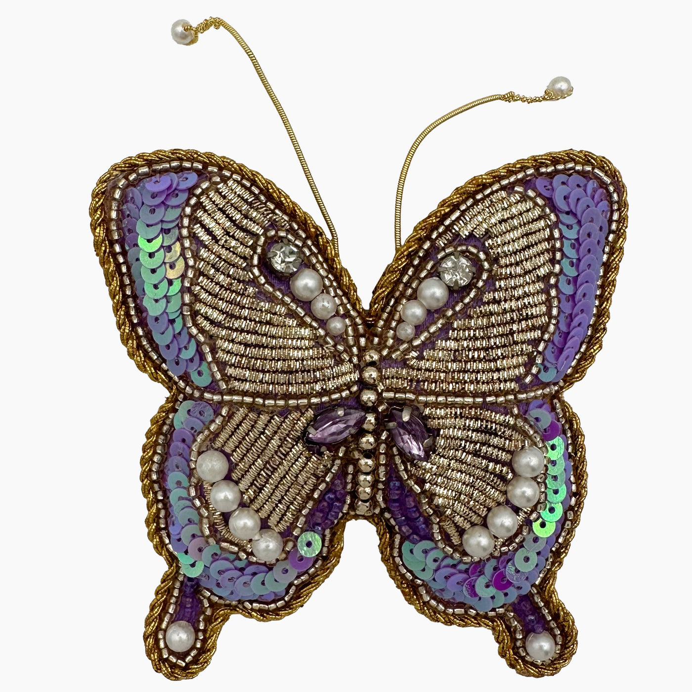 Butterfly Purple Ornament
