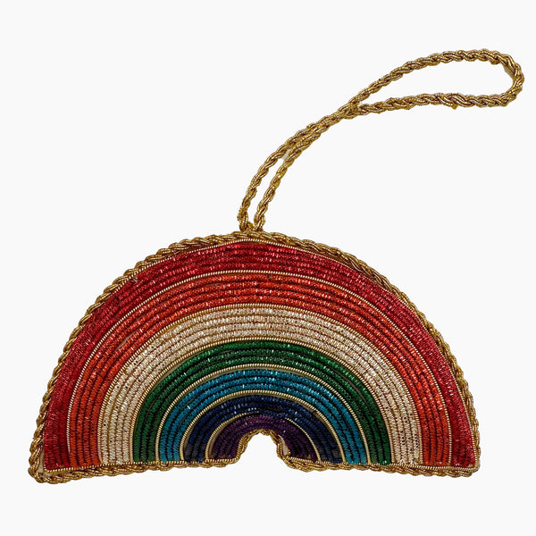 Photo of the Rainbow Ornament ensemble.
