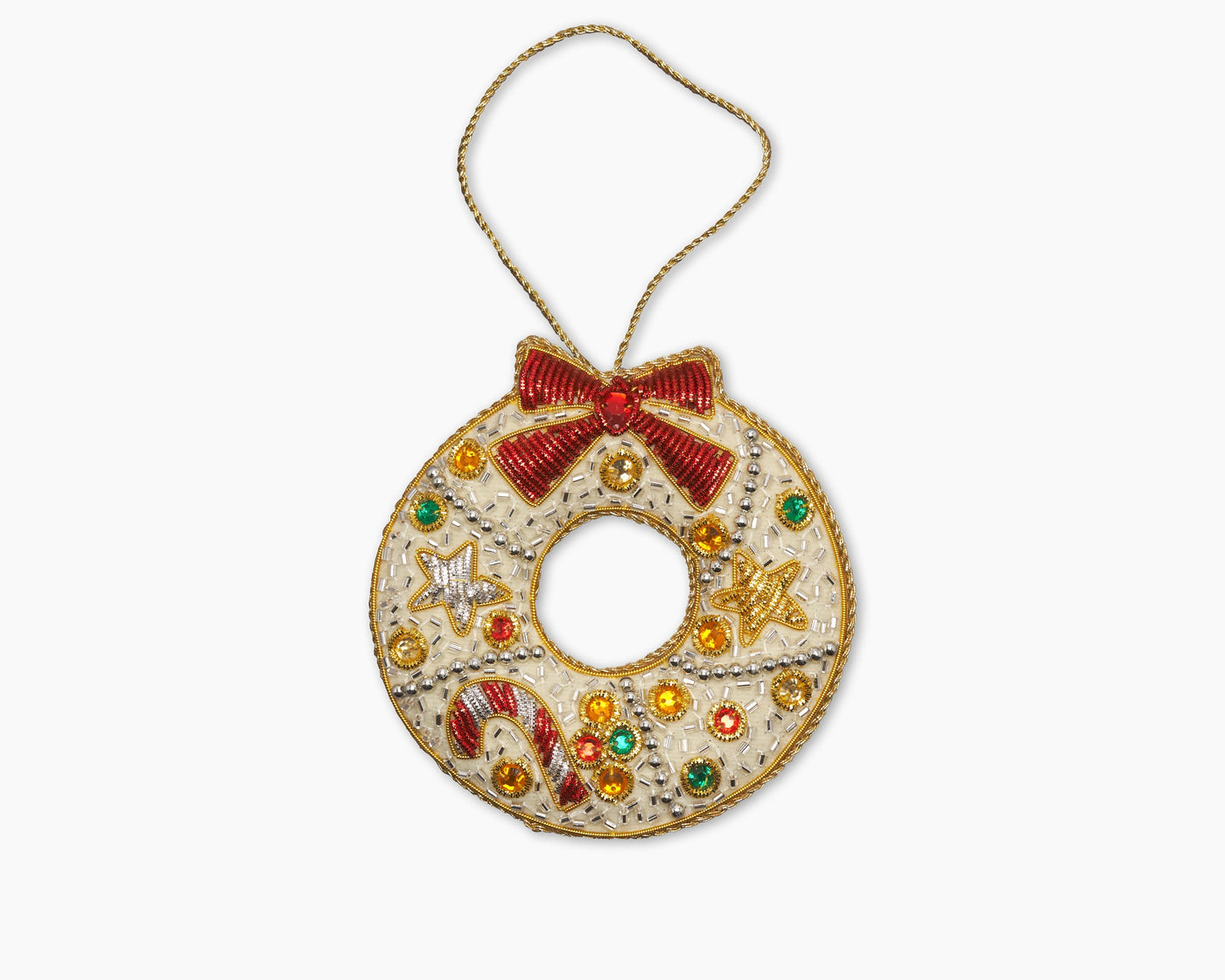 Ribbon Wreath Ornament