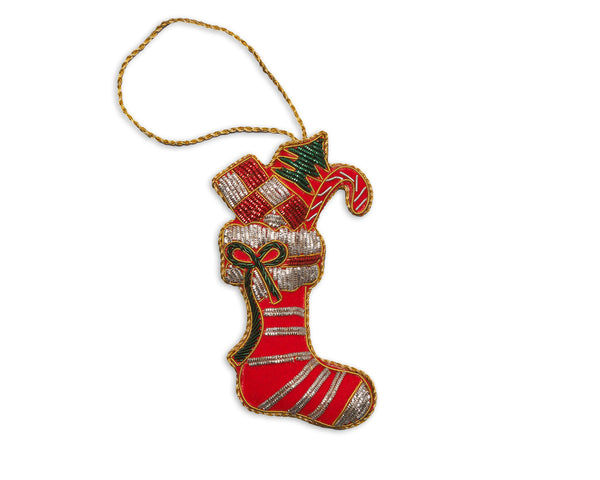 Photo of the Stocking | Ornament ensemble.