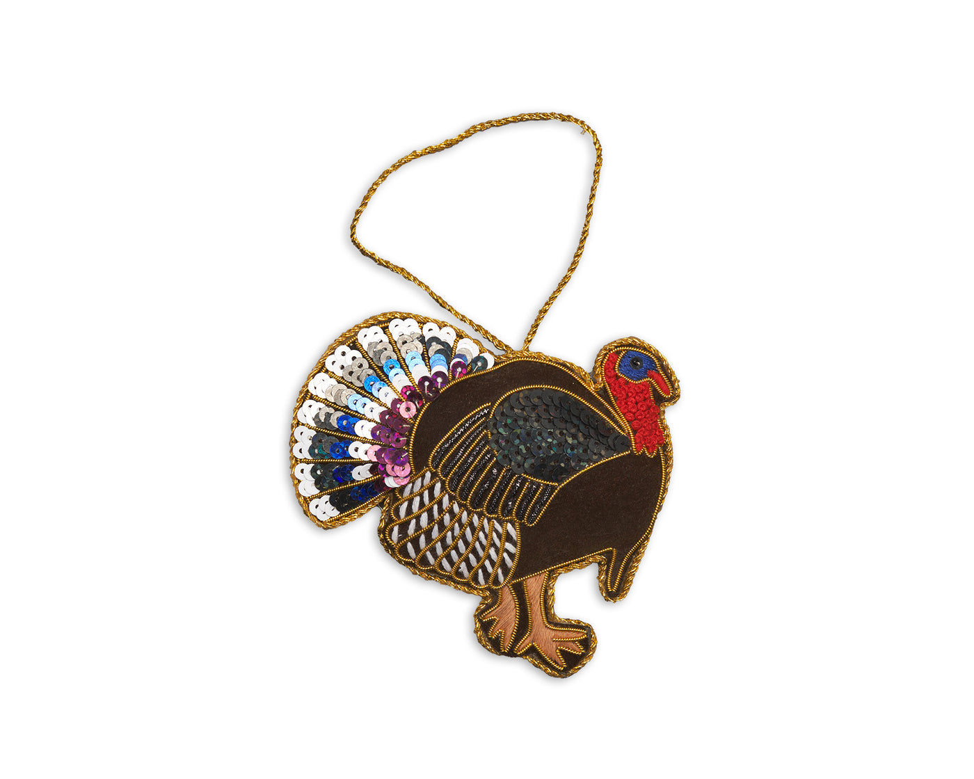 Image of Henry Handwork Turkey Ornament.