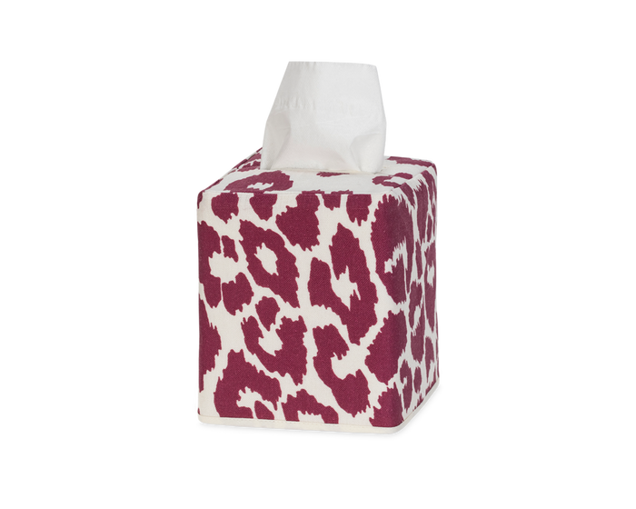 Photo of the Iconic Leopard | Tissue Box Cover ensemble.
