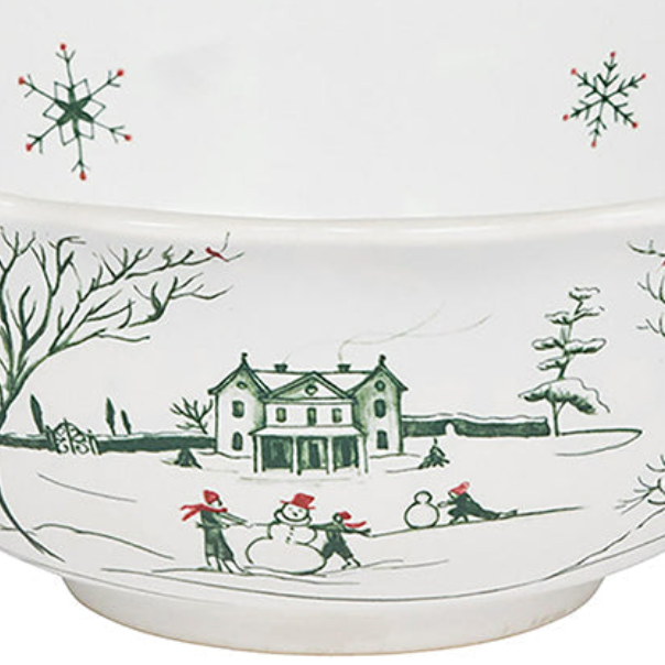 Country Estate Winter Frolic | Cereal Bowl Set