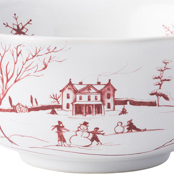 Country Estate Winter Frolic | Cereal Bowl Set