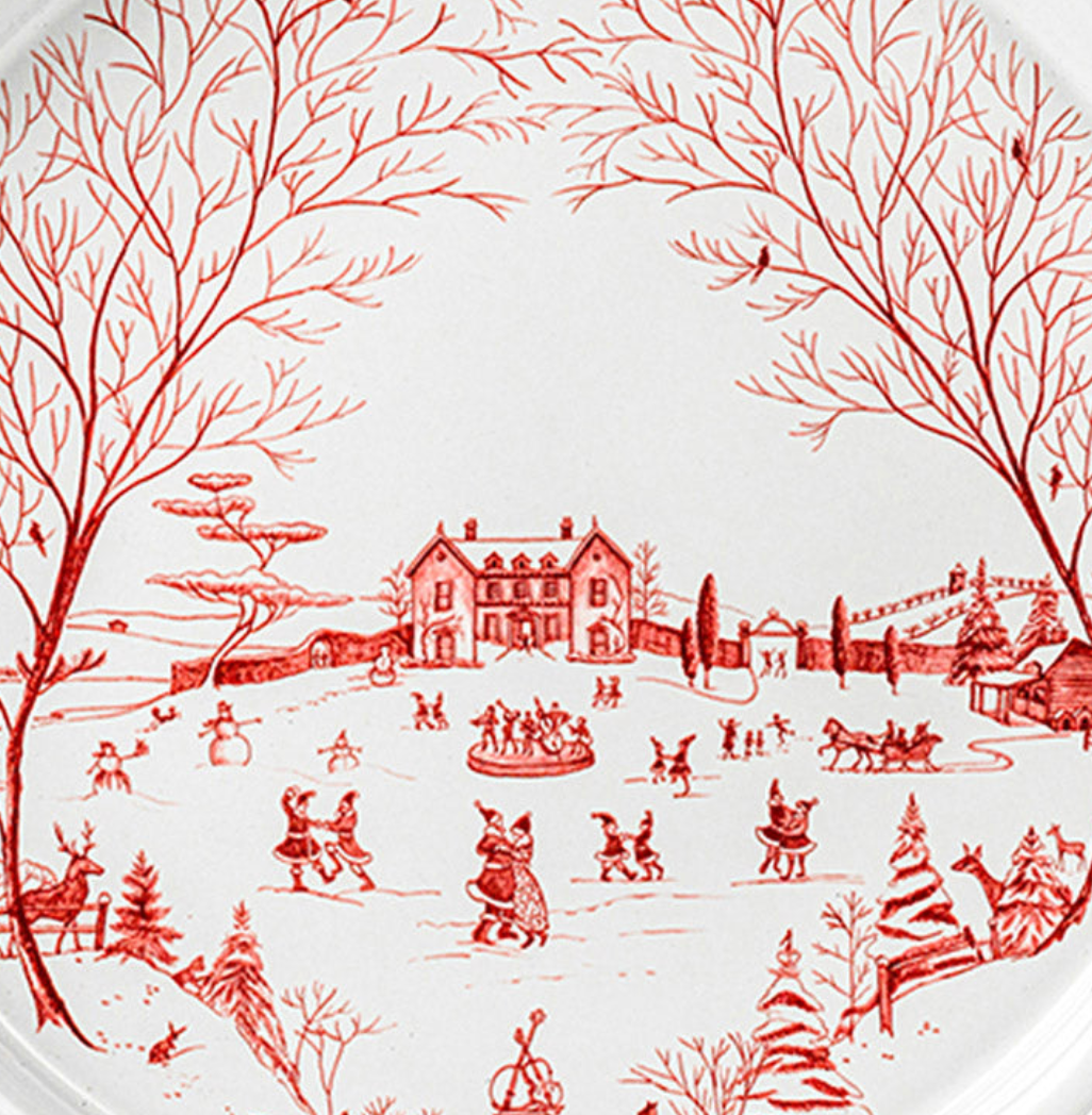 Country Estate Winter Frolic | Cake Stand