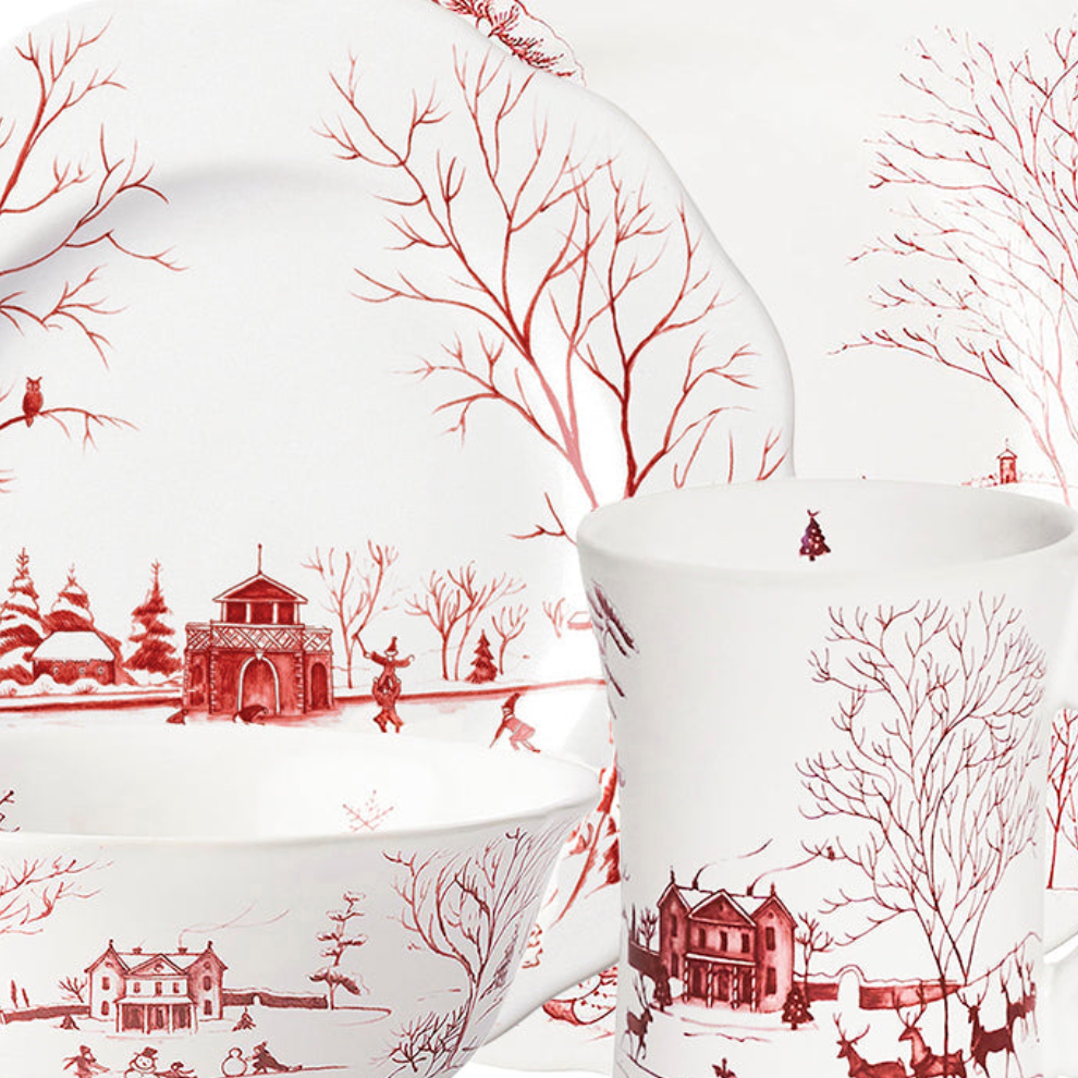 Country Estate Winter Frolic | Place Setting