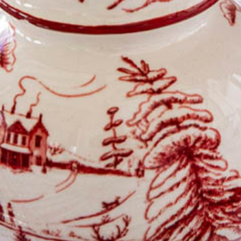 Country Estate Winter Frolic | Ginger Jar Place Card Holder Set