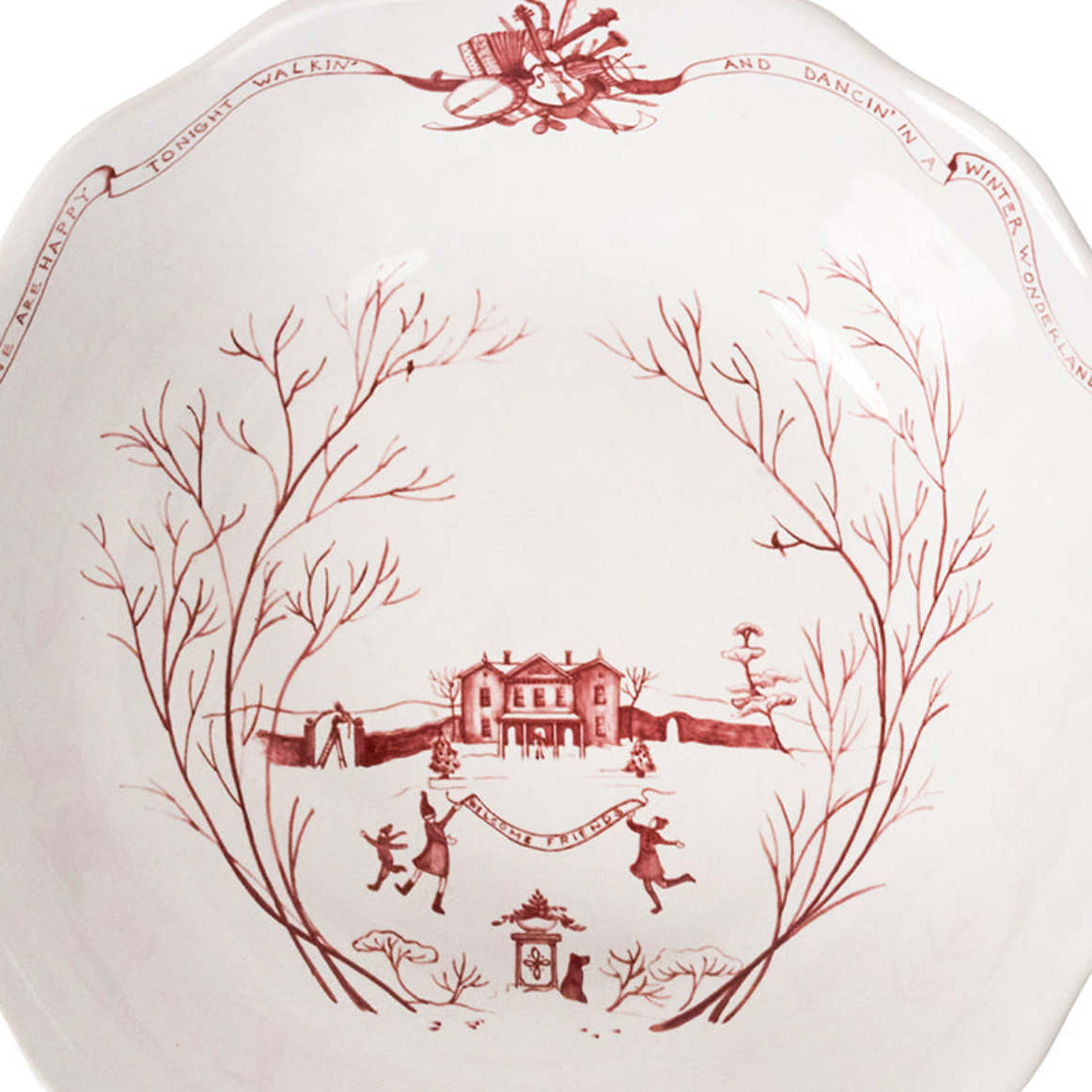 Country Estate Winter Frolic | Serving Bowl