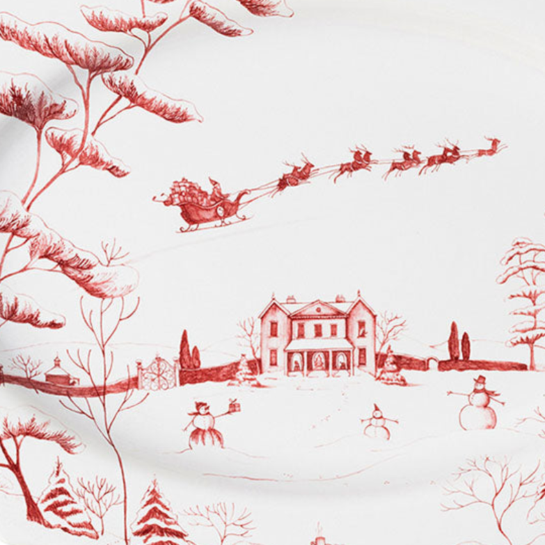 Country Estate Winter Frolic | Platter