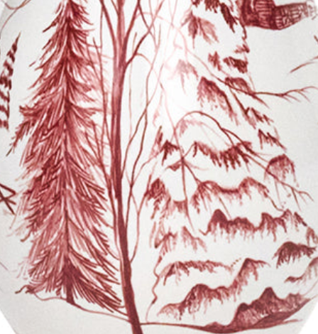 Country Estate Winter Frolic | Vase
