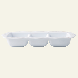 Photo of the Berry & Thread Melamine | Triple Section Server Set ensemble.