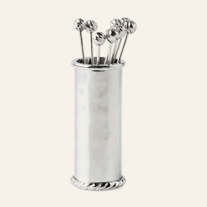 Photo of the Graham | Cocktail Picks + Holder ensemble.