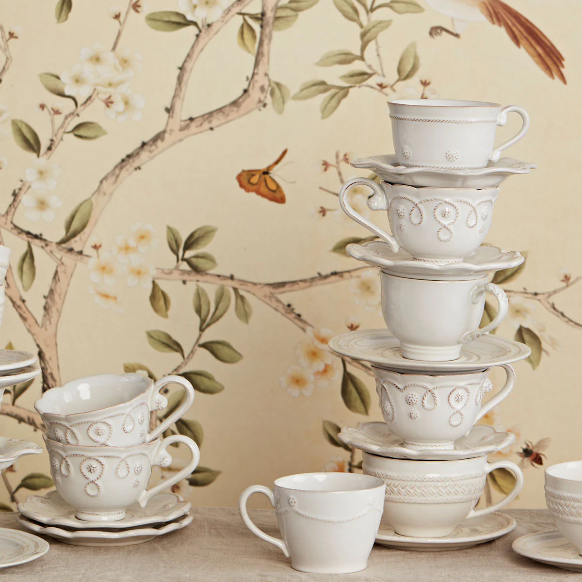 Jardins du Monde | Saucer Set