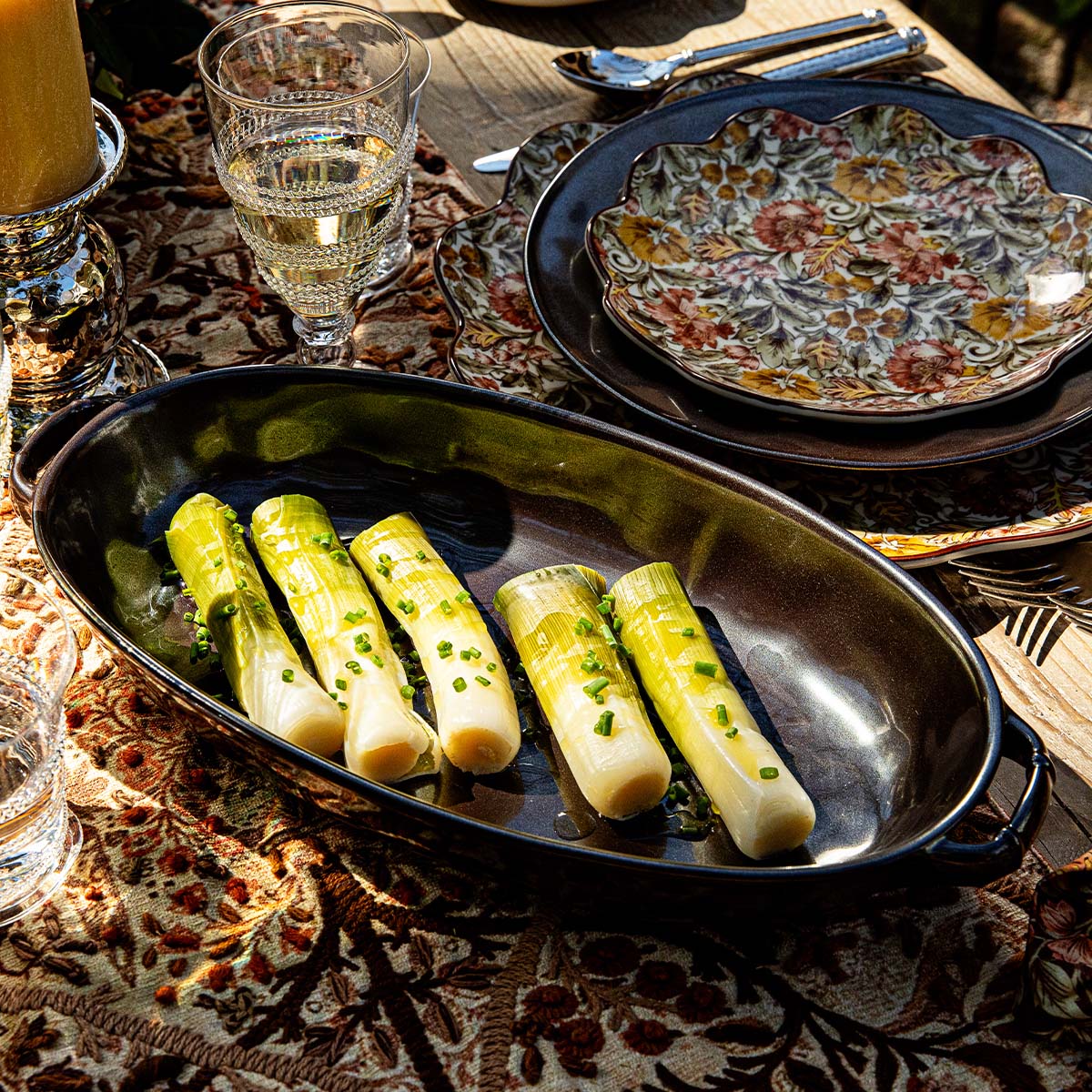 Pewter Stoneware | Baker