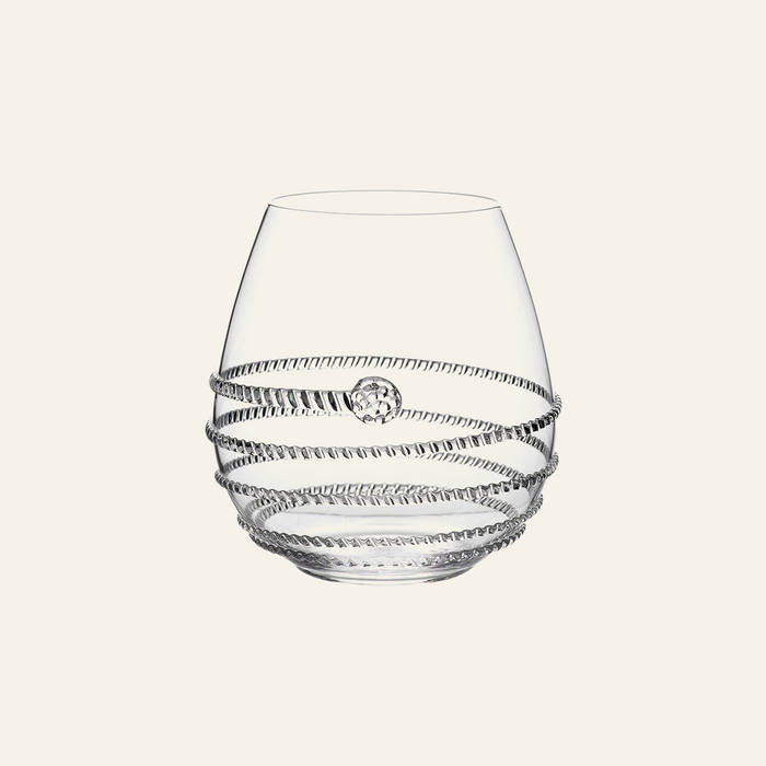 Photo of the Amalia | Stemless Red Wine Glass Set ensemble.
