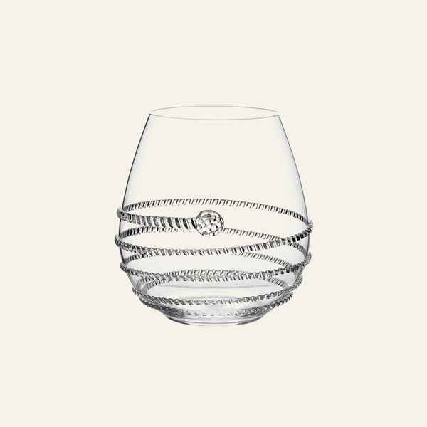 Photo of the Amalia | Stemless Red Wine Glass Set ensemble.