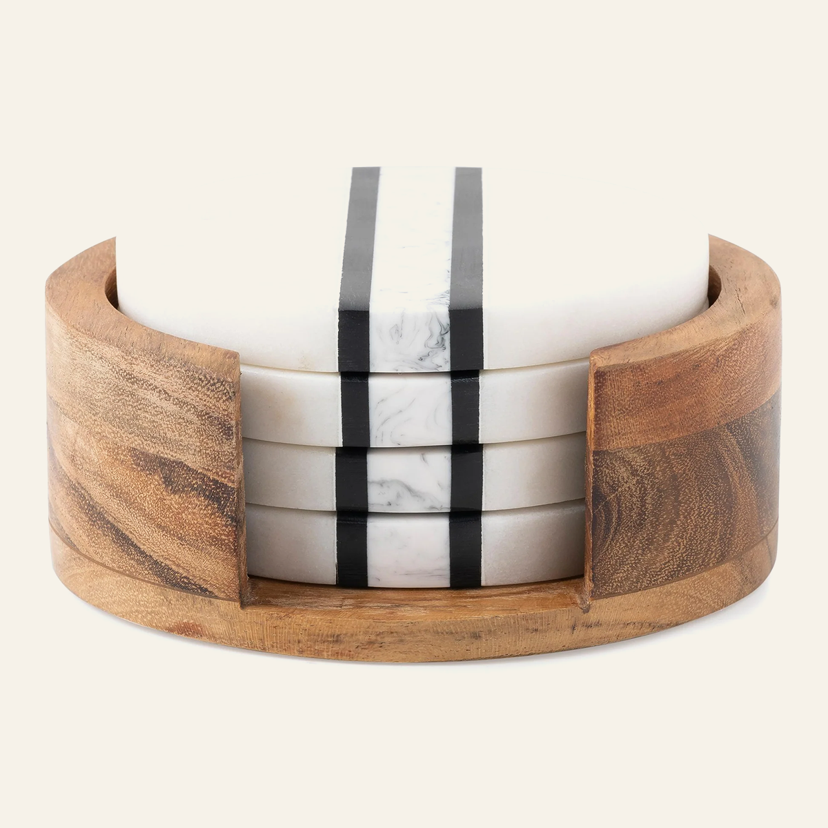 Stonewood Stripe | Coaster Set