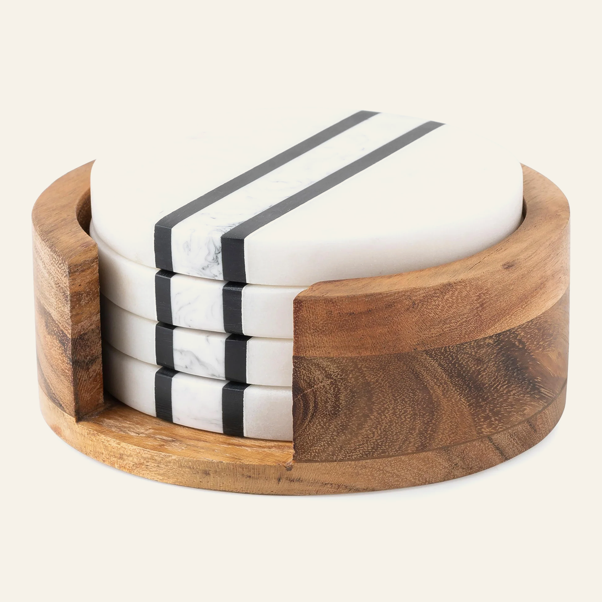 Stonewood Stripe | Coaster Set
