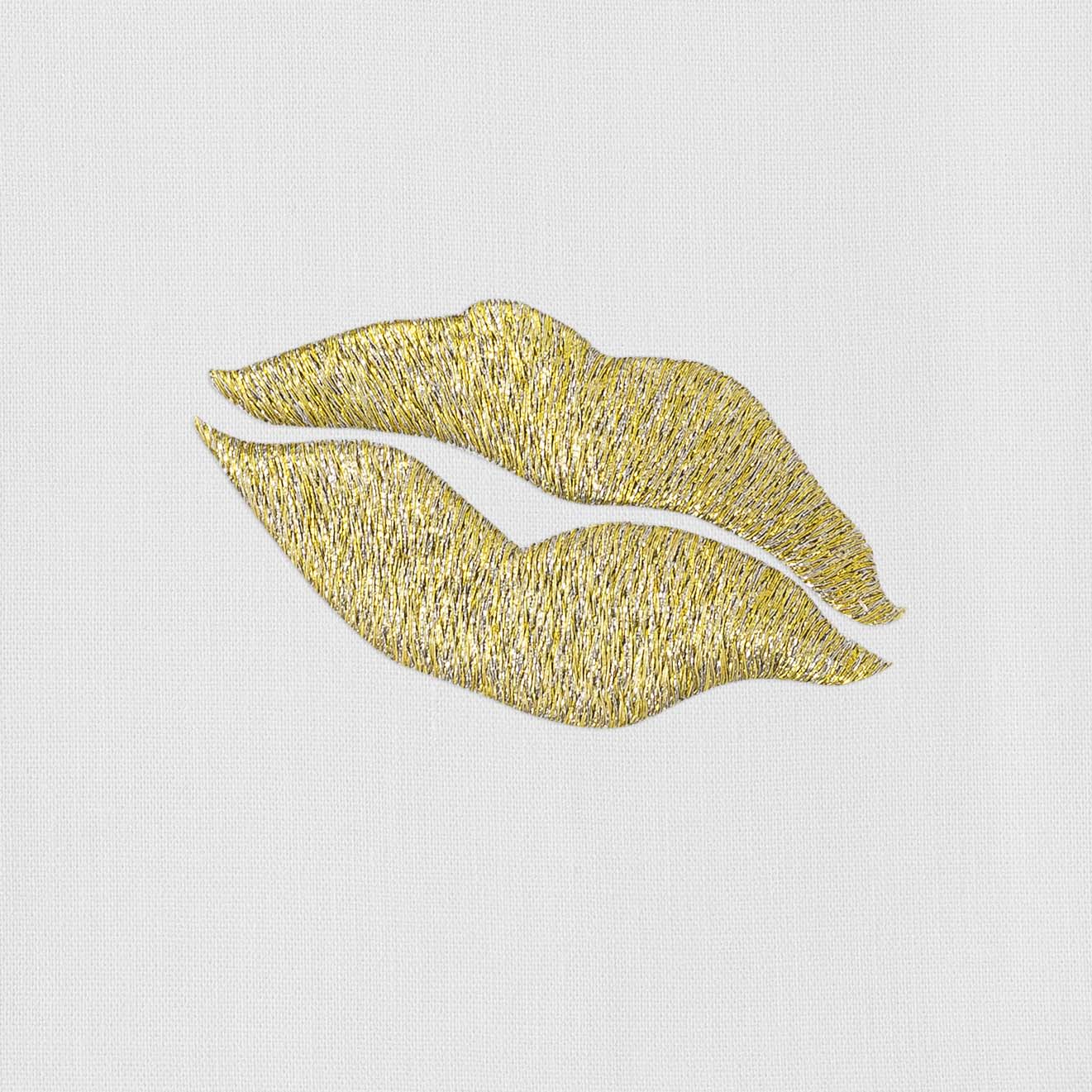 Kiss Gold Hand Towel