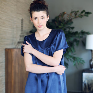 Photo of the Katie Short Sleeve Nightgown ensemble.