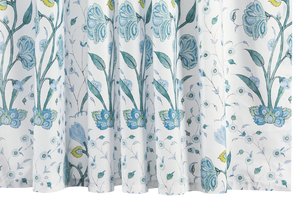 Photo of the Khilana Shower Curtain ensemble.