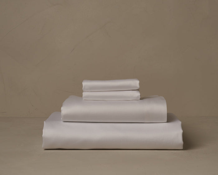 Photo of the Sea Island Sateen | Sheet Set ensemble.