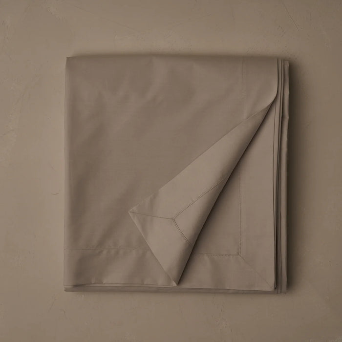 Photo of the Retiring Classic Percale | Flat Sheet ensemble.