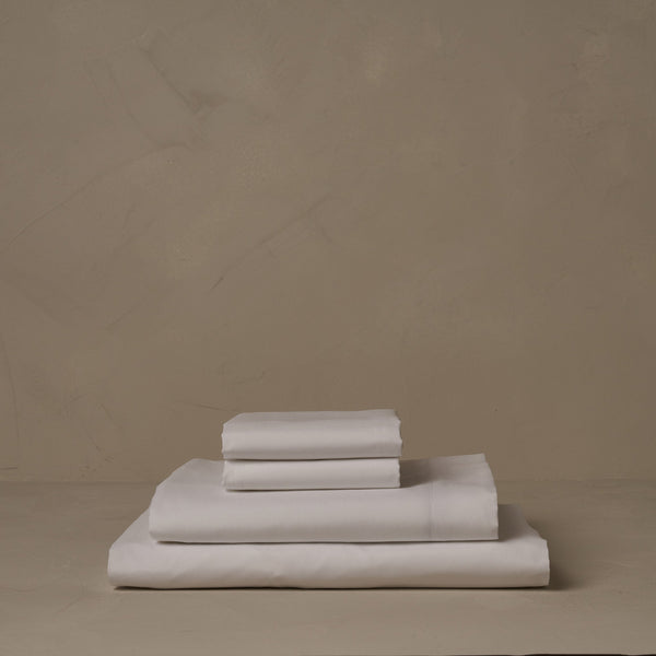 Photo of the Classic Percale | Sheet Set ensemble.