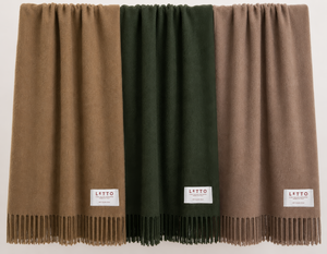 Photo of the Coccola Cashmere | Throw ensemble.