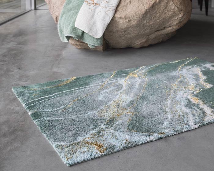 Photo of the Lipari  | Bath Rug ensemble.