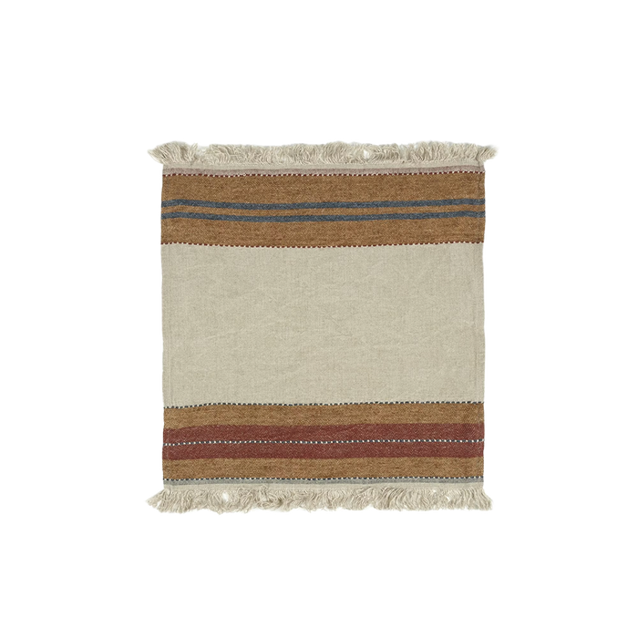 Photo of the Belgian Throw | Napkin Set ensemble.