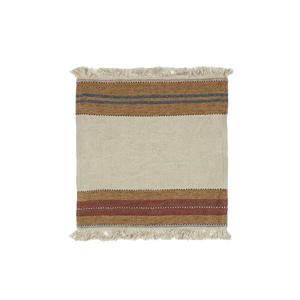 Photo of the The Belgian Throw | Napkin ensemble.