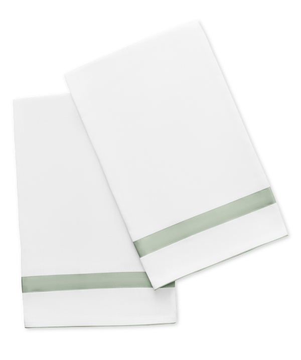 Photo of the Lowell | Linen Guest Towel Set ensemble.