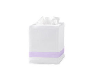 Photo of the Lowell | Linen Tissue Box Cover ensemble.